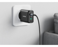 UGREEN Ładowarka sieciowa CD161 2xUSB-A 18W PD3.0 EU czarny - 1488954 - zdjęcie 3